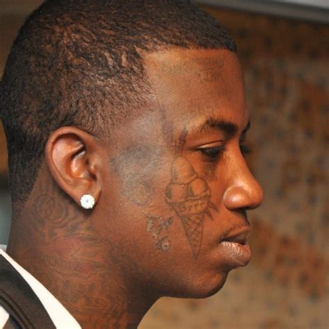 gucci print tattos|Gucci mane face tattoo.